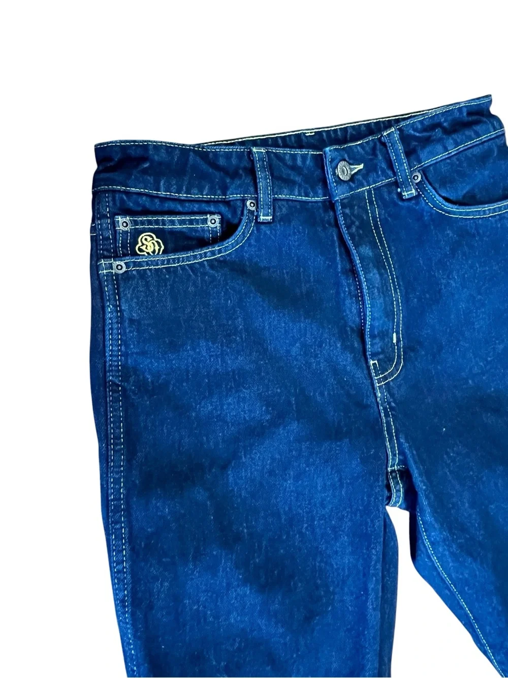 Schaefer Outfitter Style 9600 Factory Pre Production Sample Jeans 27 Rinse Wash